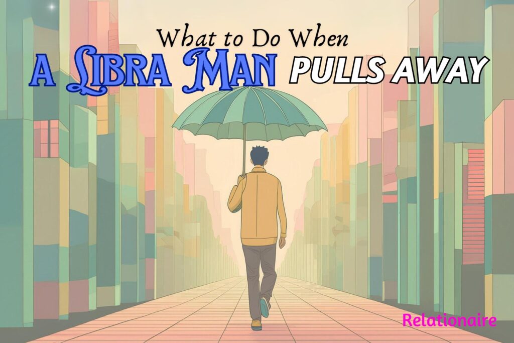 what to do when libra man pulls away