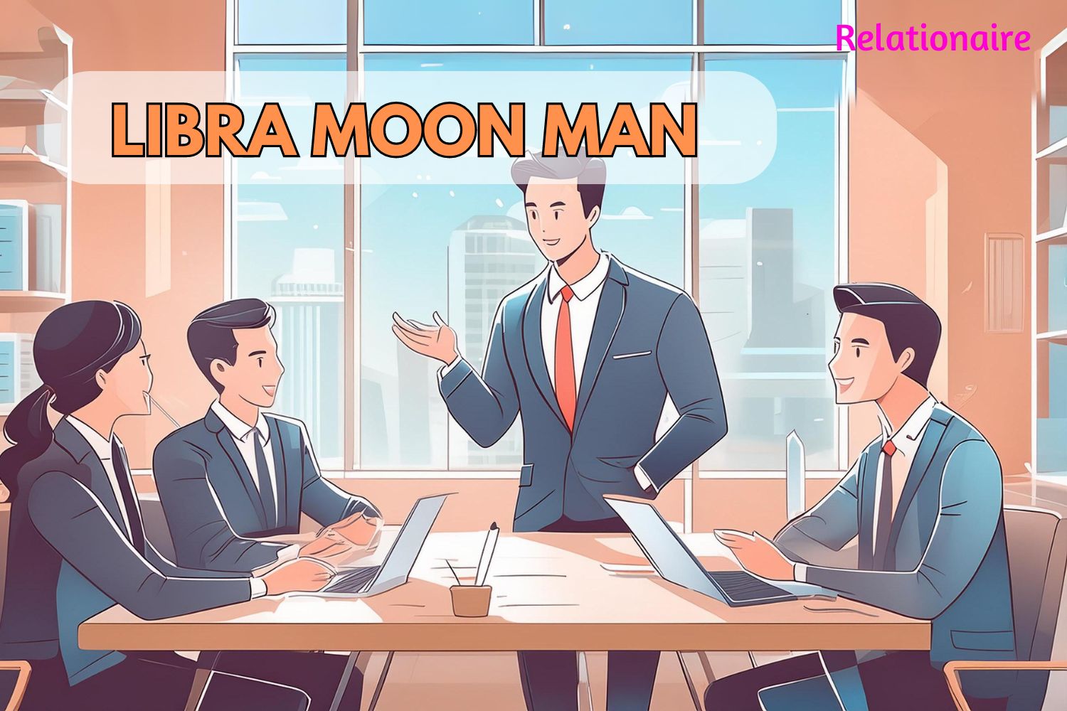 libra moon man