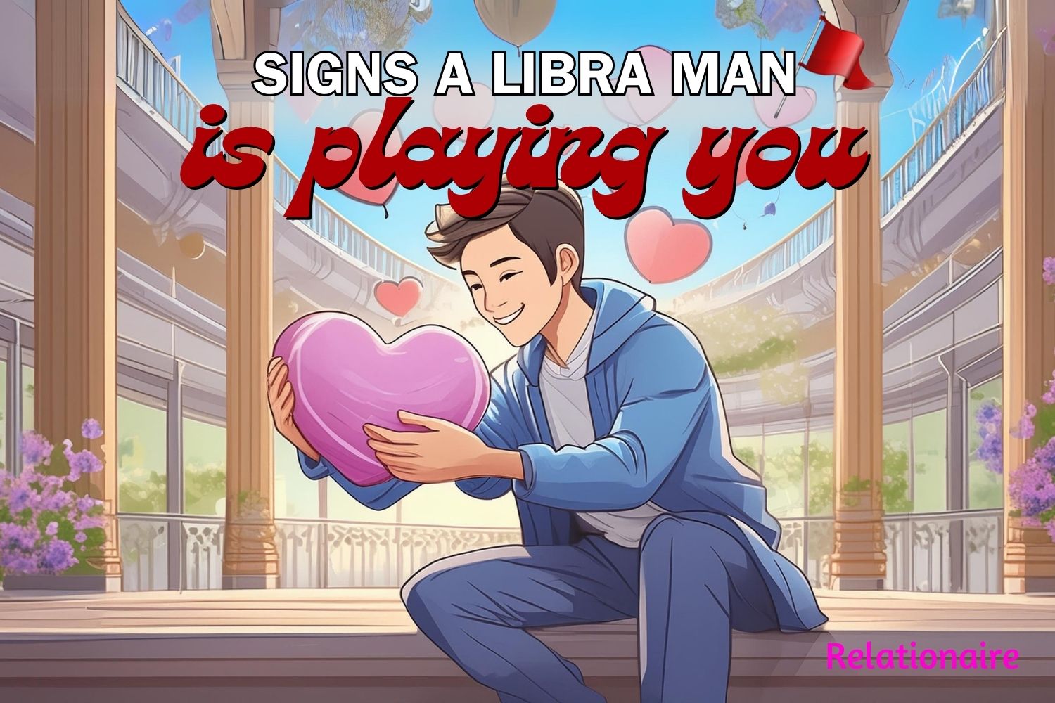 signs a libra man is playing you