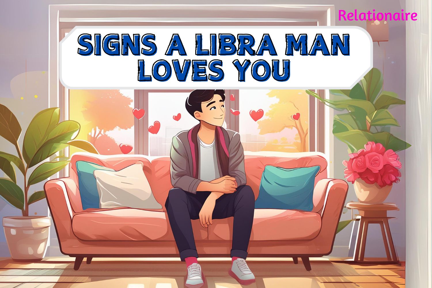 signs a libra man loves you