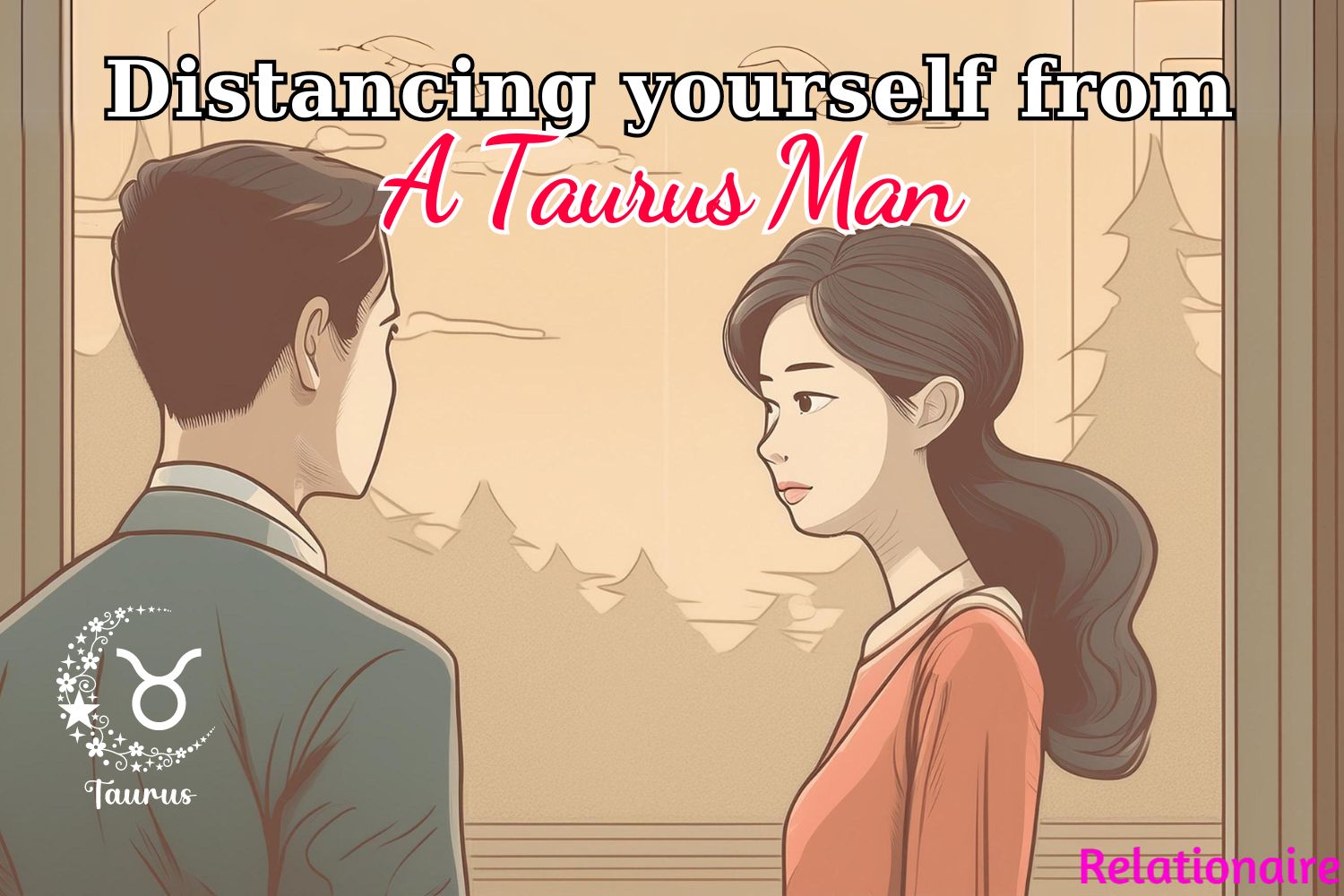 distancing yourself from a taurus man