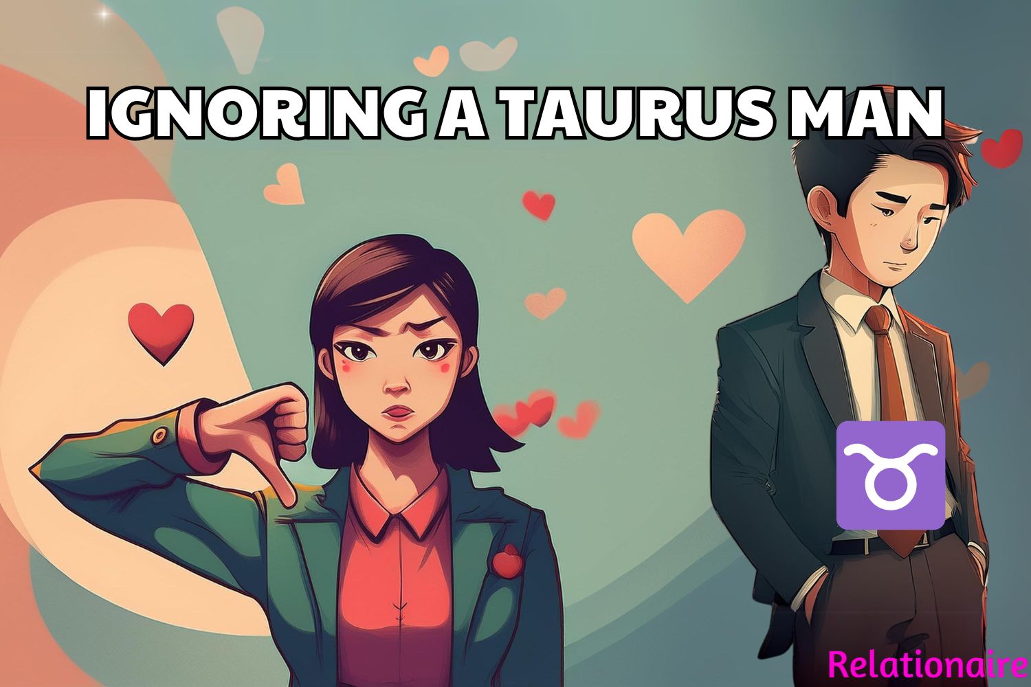 ignoring a taurus man