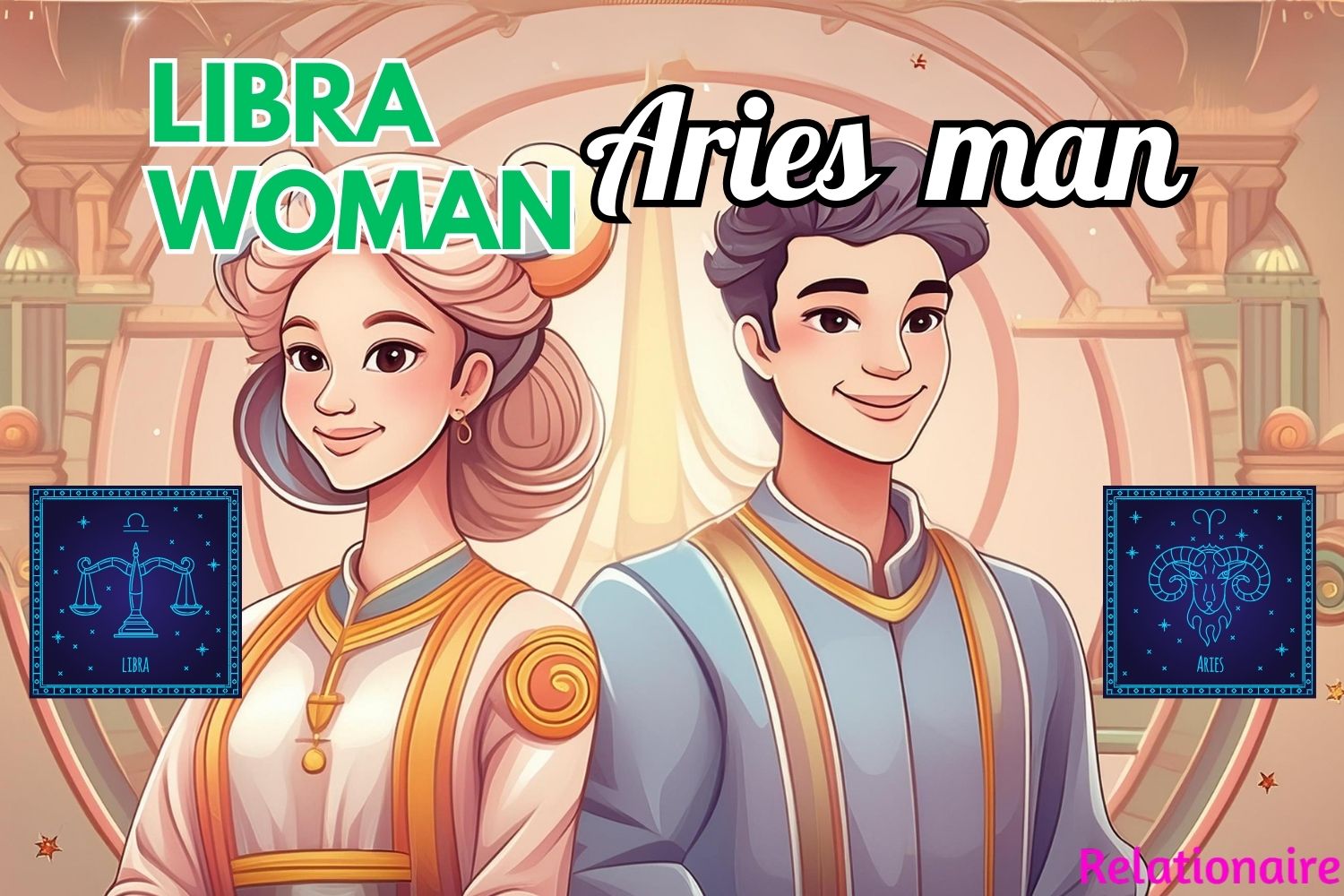 Libra woman Aries man