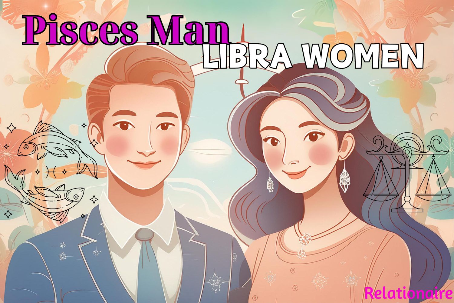 Libra woman Pisces man