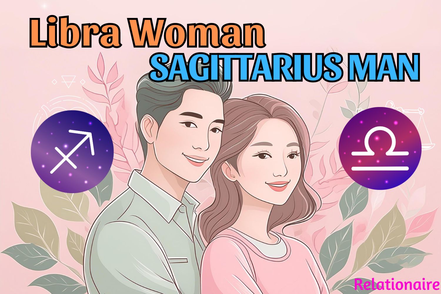 Libra woman Sagittarius man