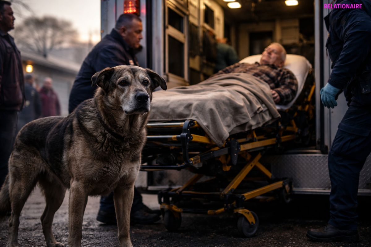 The Dog at the Ambulance Door