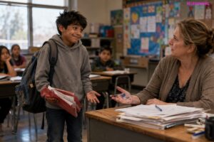 The Boy Who Lied About the Field Trip Form