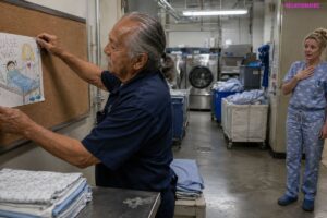 The Laundry Worker Who Kept a Child’s Drawing